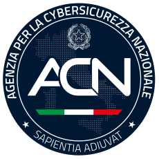 Logo dell'Agenzia per la Cybersicurezza Nazionale
